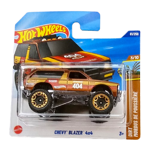 Hot Wheels Chevy Blazer 4X4 Roja
