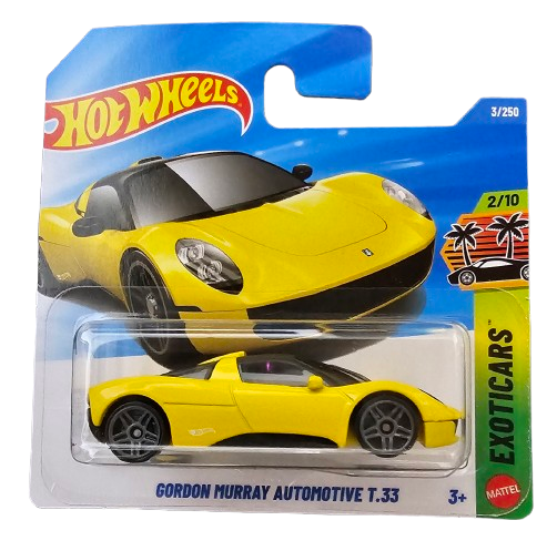 Hot Wheels Gordon Murray Auto Motive T33 Amarillo