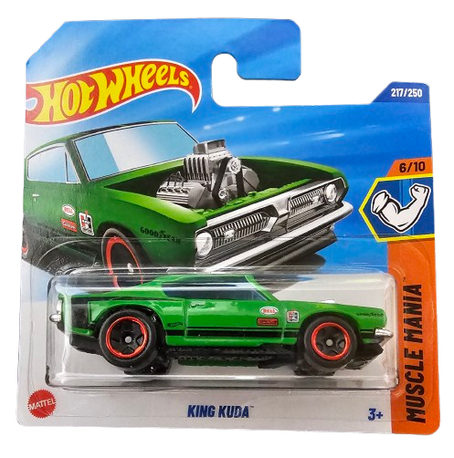 Hot Wheels King Kuda Verde