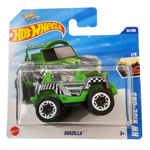 Hot Wheels Gogzilla verde
