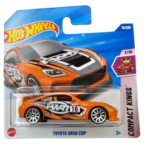 Hot Wheels Toyota GR86 Cup Naranja