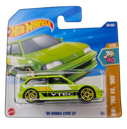 Hot Wheels Honda Civic EF 90 Verde