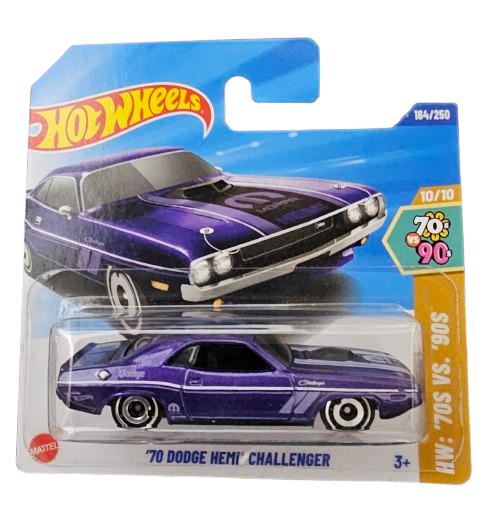 Hot Wheels Dodge Hemi Challenger 1970 Purpura