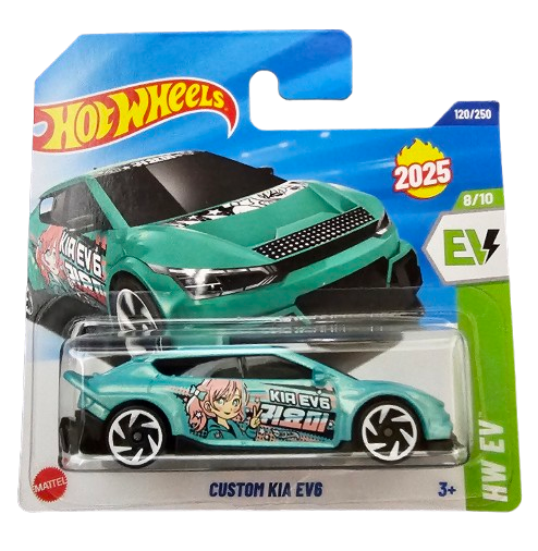 Hot Wheels Kia EV6 Custom Verde