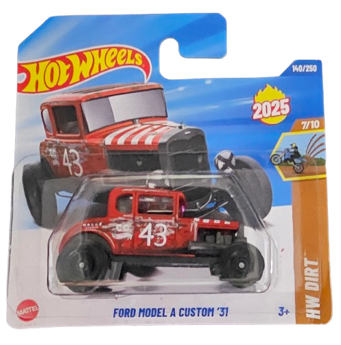 Hot Wheels Ford Model A Custon Rojo