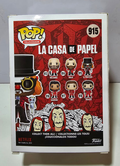 Funko Pop La Casa de Papel El Profesor 915