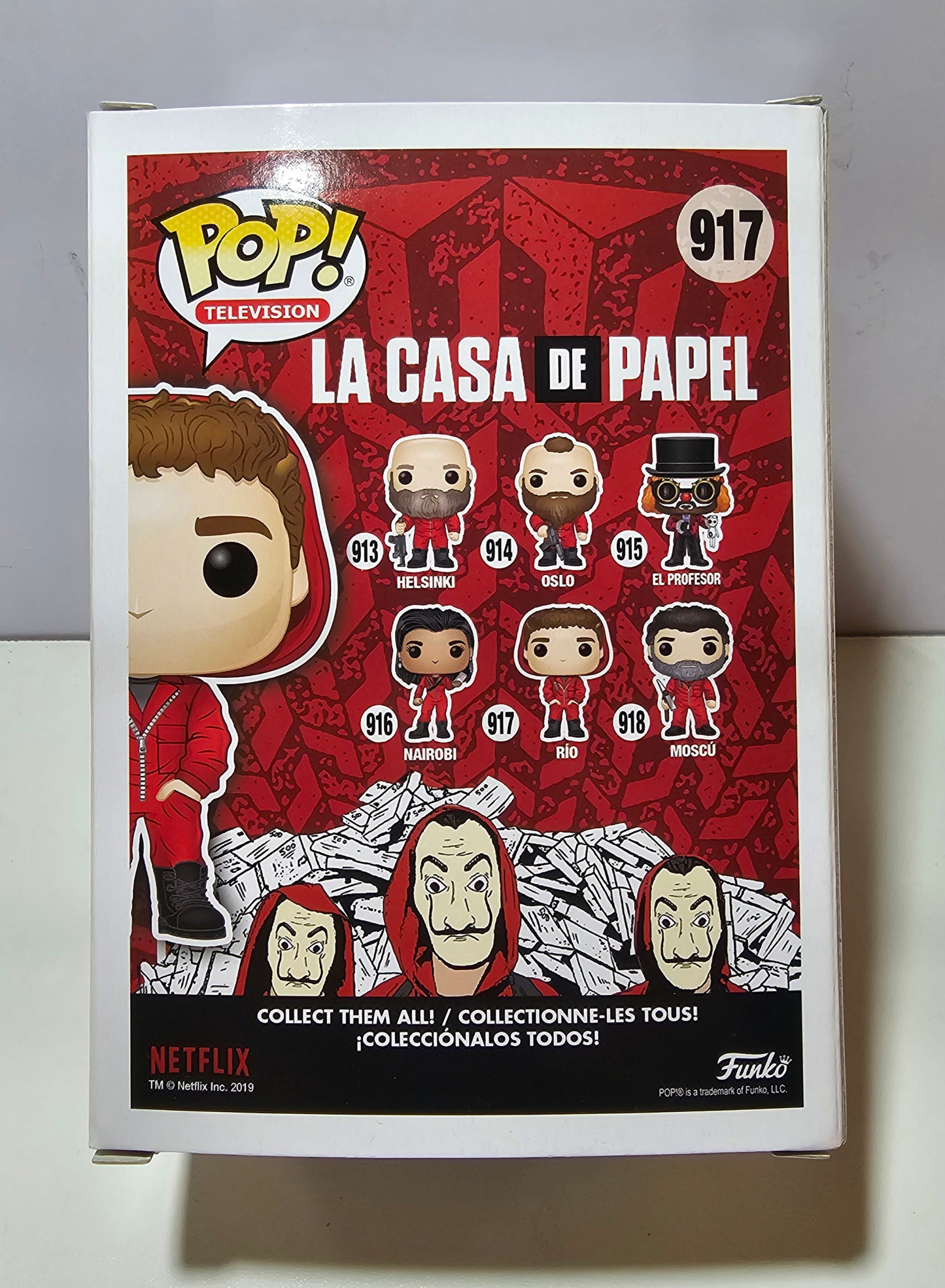Funko Pop La Casa de Papel Rio 917