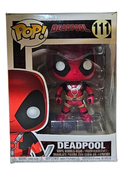 Funko Pop Marvel DeadPool 111 (La Caja puede no estar perfecta ver fotos)