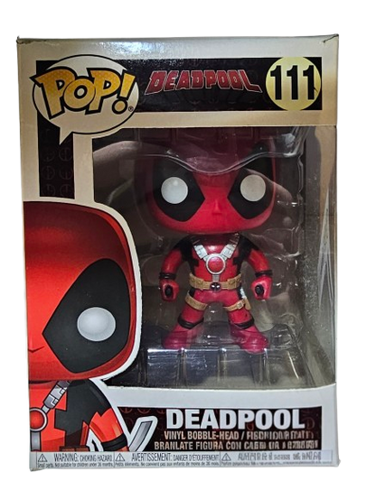 Funko Pop Marvel DeadPool 111 (La Caja puede no estar perfecta ver fotos)