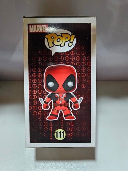 Funko Pop Marvel DeadPool 111 (La Caja puede no estar perfecta ver fotos)