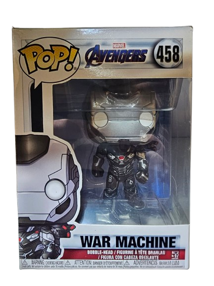 Funko Pop Marvel Avenger War Machine 458 (La Caja puede no estar perfecta ver fotos)