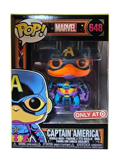 Funko Pop Marvel Captain America 648 (La Caja puede tener algún defecto Outlet)