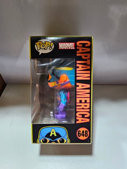 Funko Pop Marvel Captain America 648 (La Caja puede tener algún defecto Outlet)