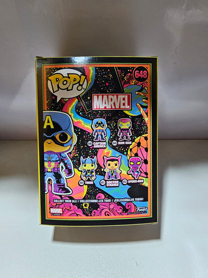 Funko Pop Marvel Captain America 648 (La Caja puede tener algún defecto Outlet)