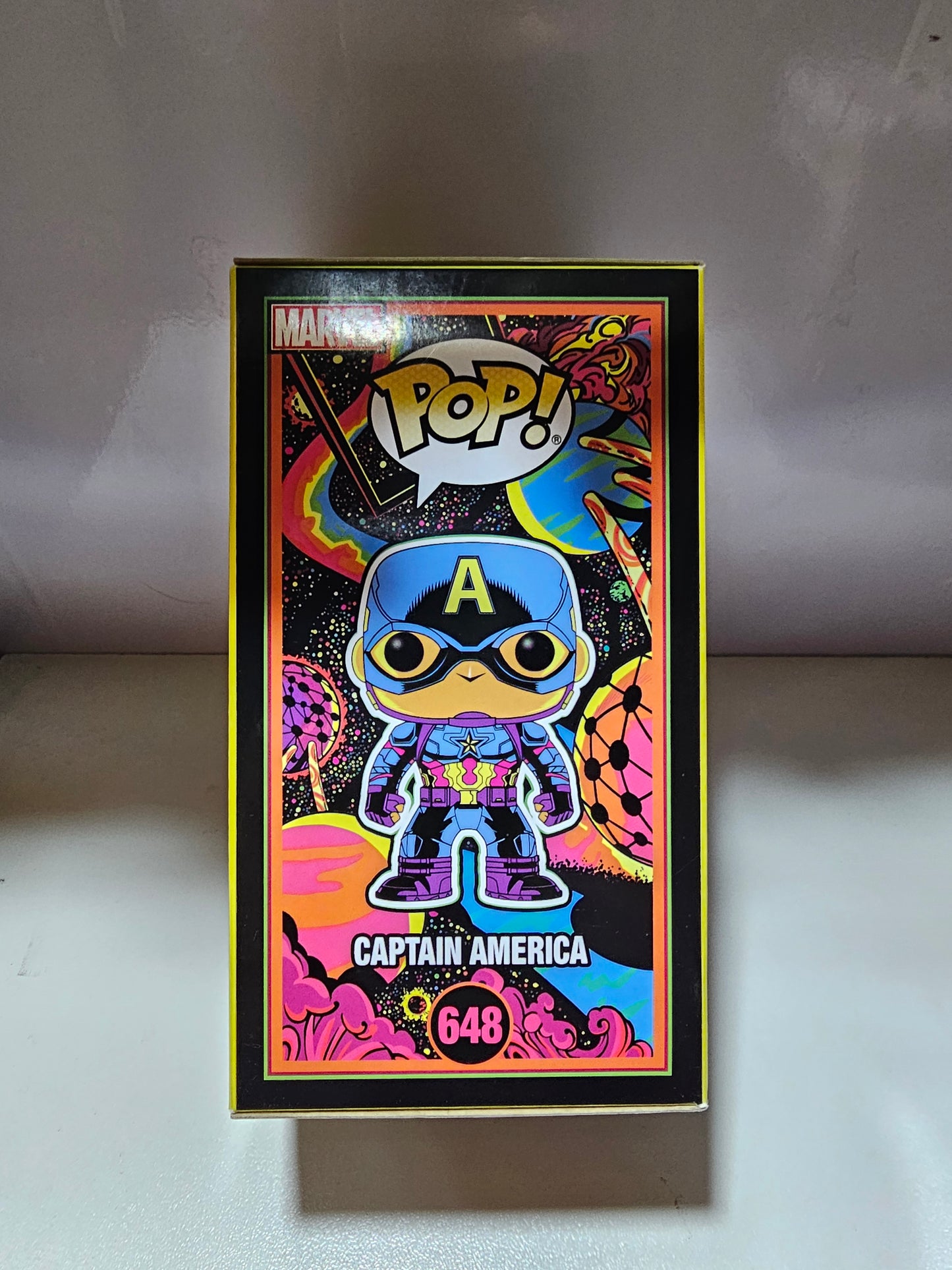 Funko Pop Marvel Captain America 648 (La Caja puede tener algún defecto Outlet)