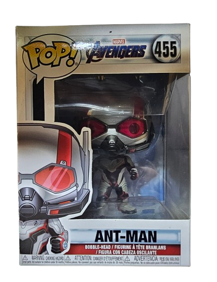 Funko Pop Marvel Avenger Ant Man 455 (La Caja puede tener algún defecto Outlet)