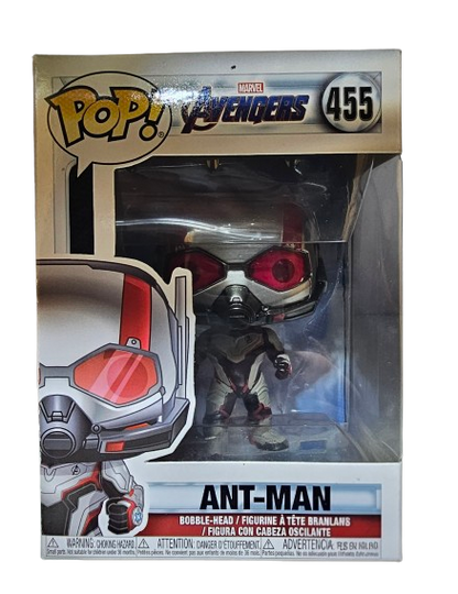 Funko Pop Marvel Avenger Ant Man 455 (La Caja puede tener algún defecto Outlet)
