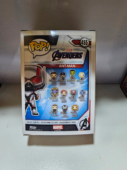 Funko Pop Marvel Avenger Ant Man 455 (La Caja puede tener algún defecto Outlet)