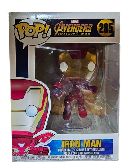 Funko Pop Marvel Avenger Iron Man 285 (La Caja puede tener algún defecto Outlet)