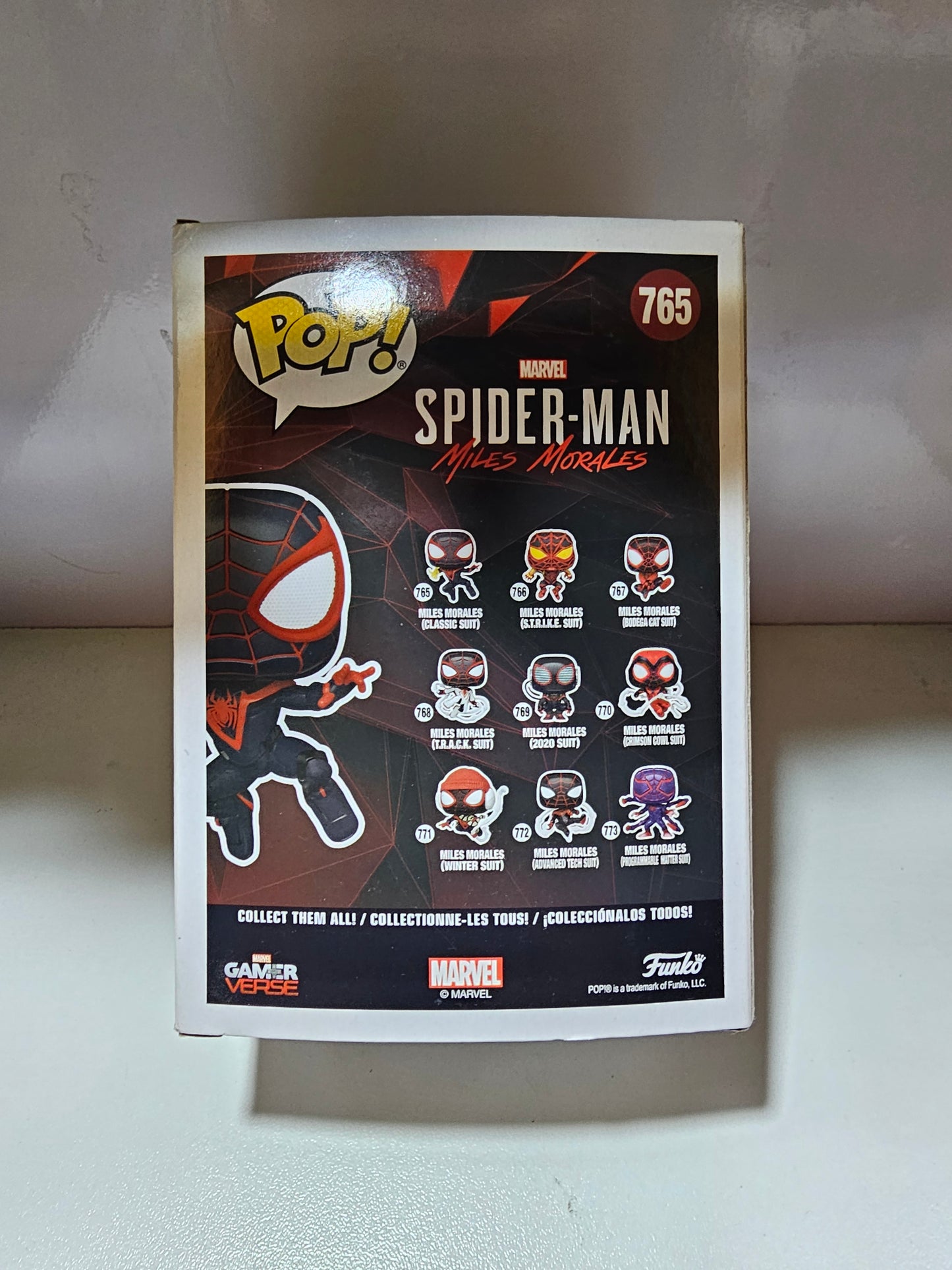 Funko Pop Marvel Spider Man 765 (La Caja puede tener algún defecto Outlet)