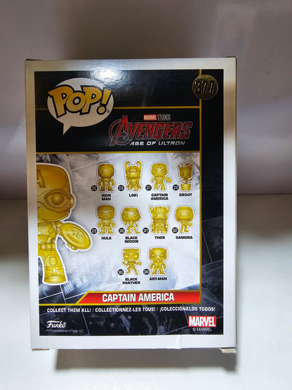 Funko Pop Marvel Captain America 377 (La Caja puede tener algún defecto Outlet)