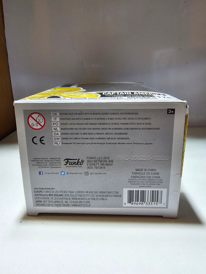 Funko Pop Marvel Captain America 377 (La Caja puede tener algún defecto Outlet)