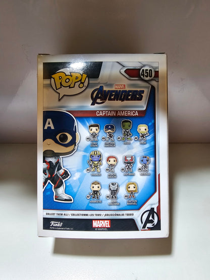 Funko Pop Marvel Captain America 450 (La Caja puede tener algún defecto Outlet)
