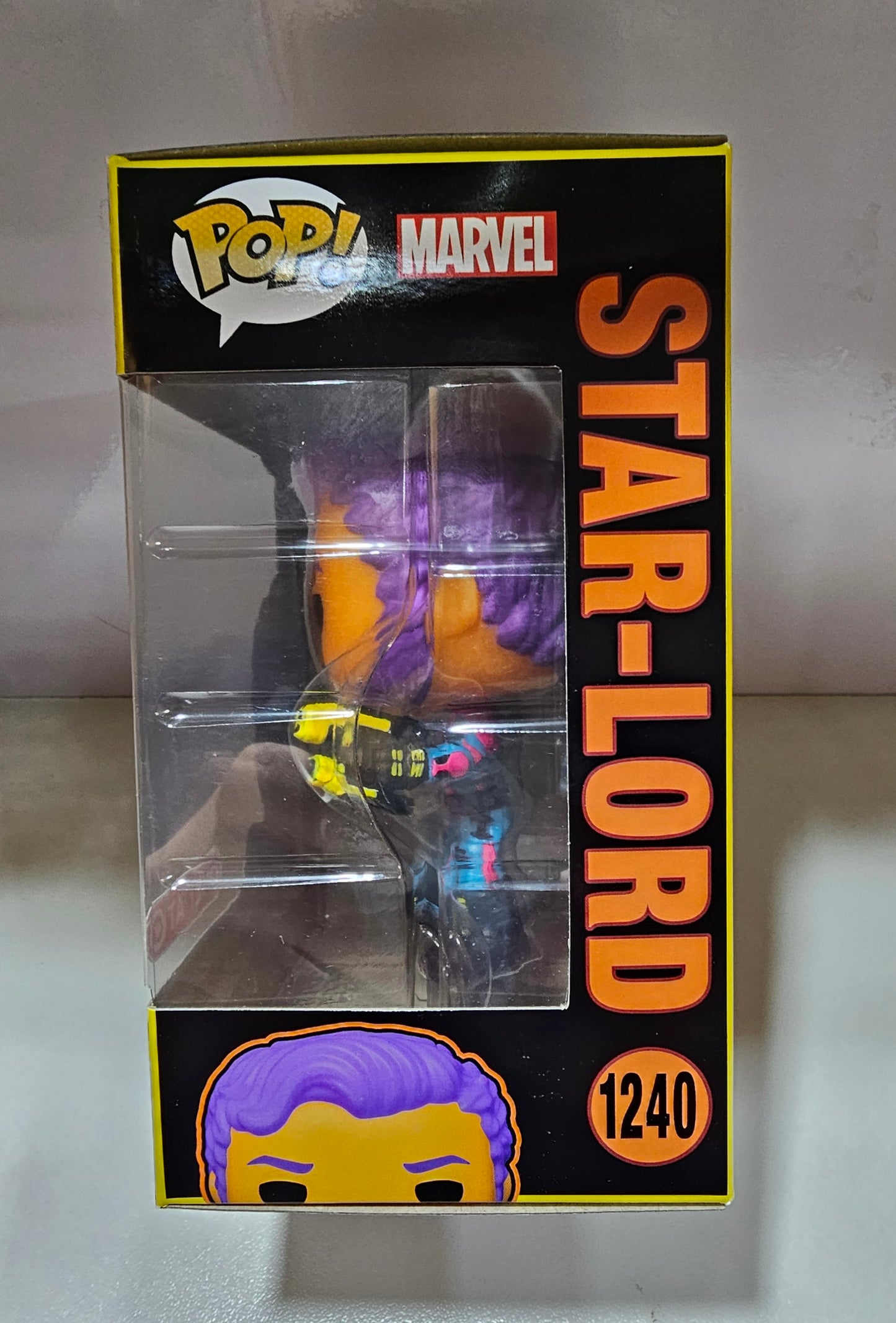 Funko Pop Marvel The Guardians Galaxy Star Lord 1240 (La Caja puede no estar perfecta ver fotos)