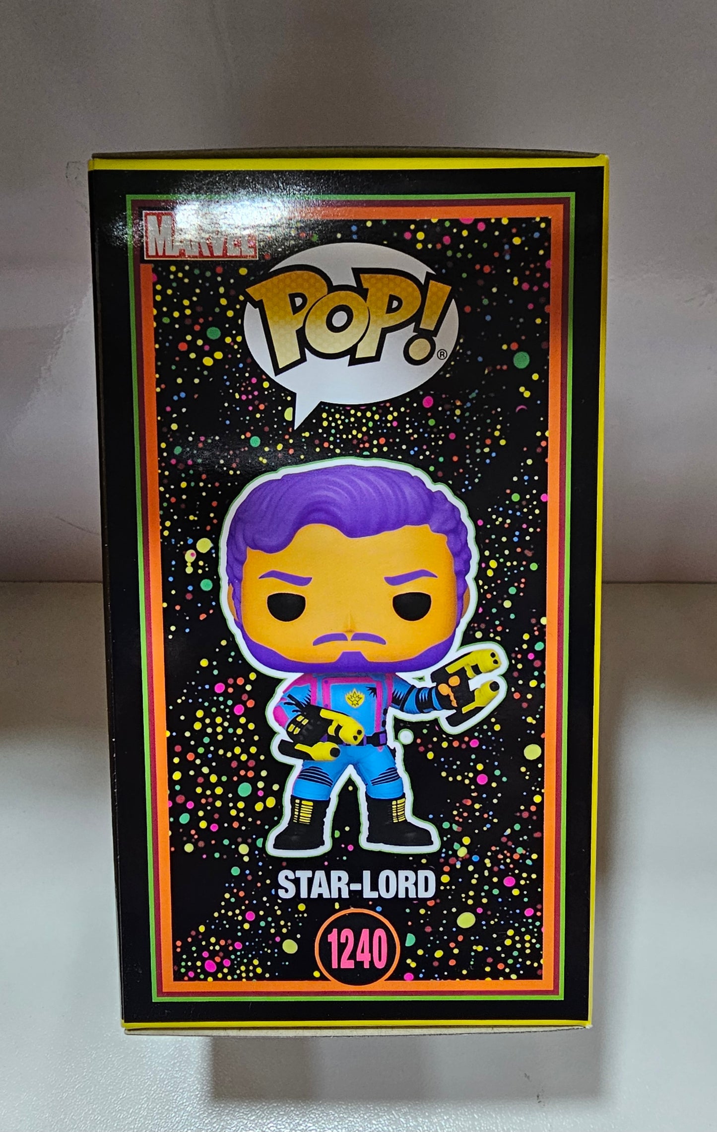 Funko Pop Marvel The Guardians Galaxy Star Lord 1240 (La Caja puede no estar perfecta ver fotos)