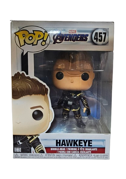 Funko Pop Marvel Hawkeye 457  (La Caja puede no estar perfecta ver fotos)