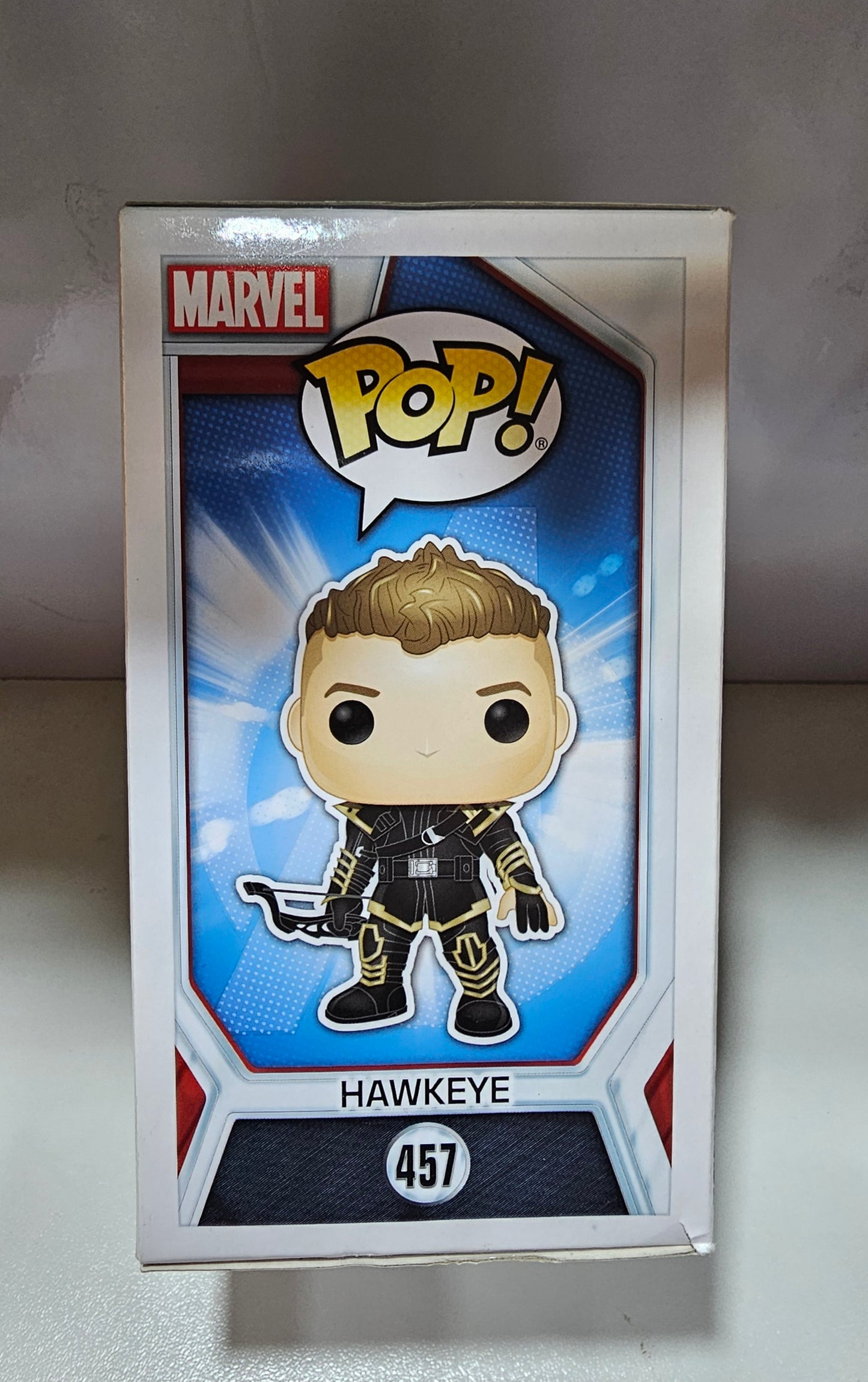 Funko Pop Marvel Hawkeye 457  (La Caja puede no estar perfecta ver fotos)