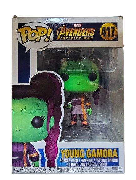 Funko Pop Marvel The Galaxy Guardians Joung Gamora 417  (La Caja puede no estar perfecta ver fotos)