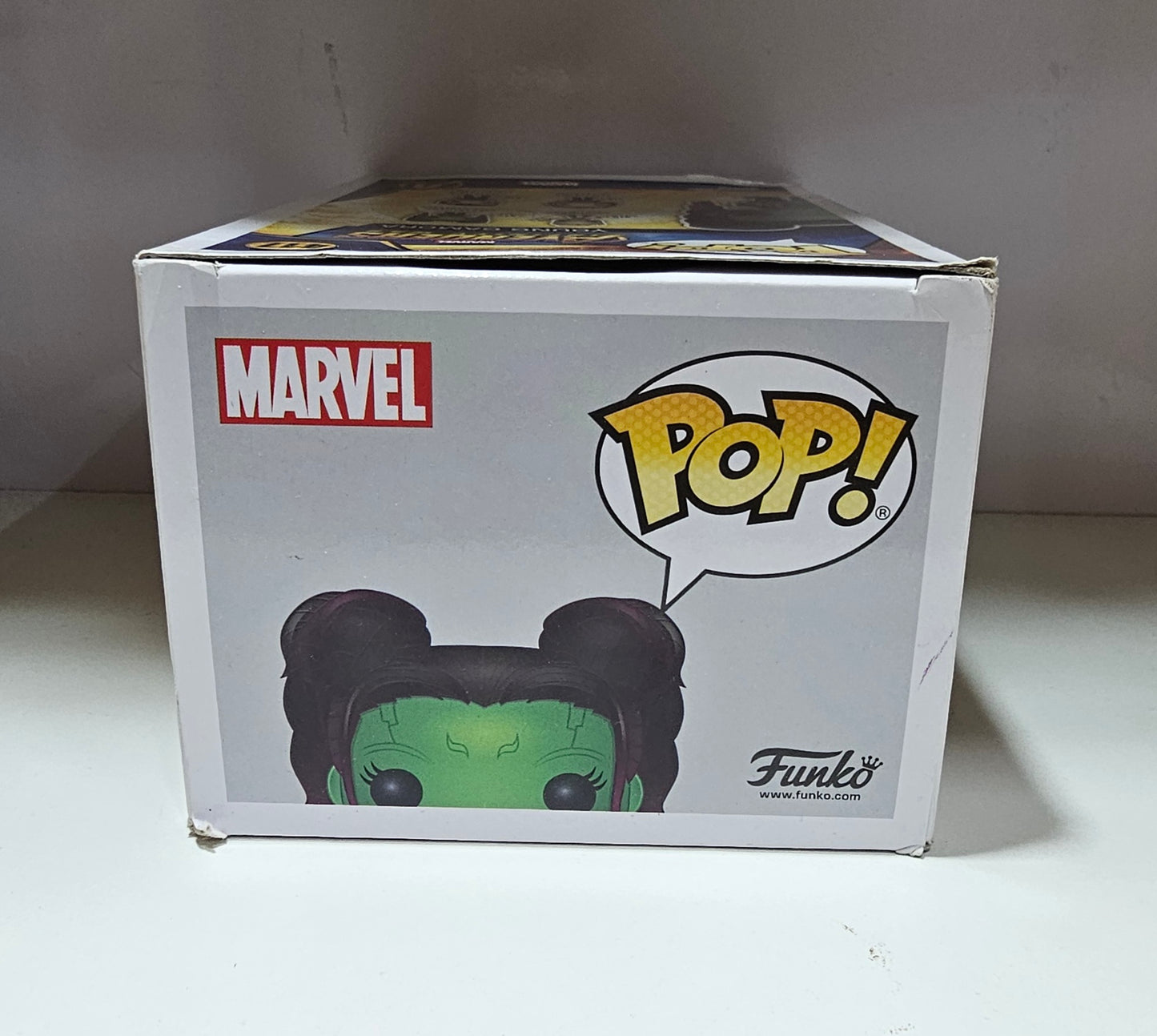 Funko Pop Marvel The Galaxy Guardians Joung Gamora 417  (La Caja puede no estar perfecta ver fotos)