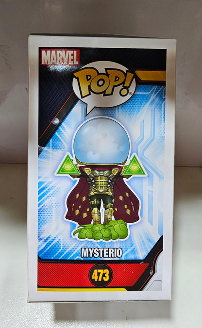 Funko Pop Marvel Mysterio 473  (La Caja puede no estar perfecta ver fotos)