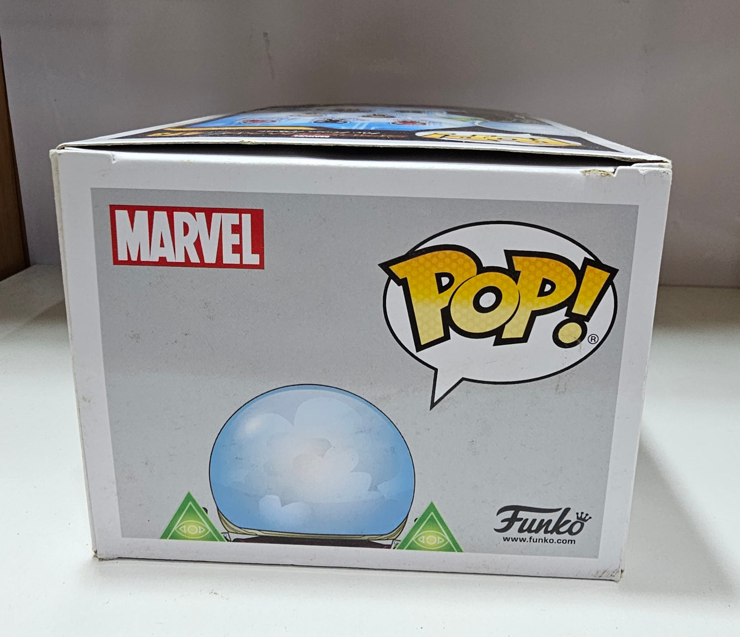 Funko Pop Marvel Mysterio 473  (La Caja puede no estar perfecta ver fotos)