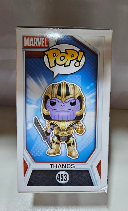 Funko Pop Marvel Avengers Thanos 453  (La Caja puede no estar perfecta ver fotos)