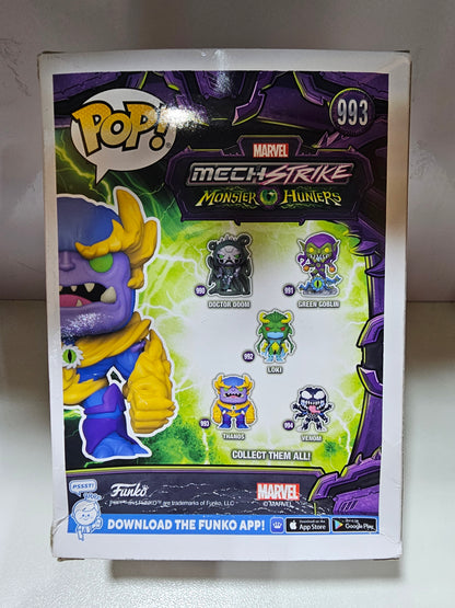 Funko Pop Marvel Avengers Thanos 993  (La Caja puede no estar perfecta ver fotos)