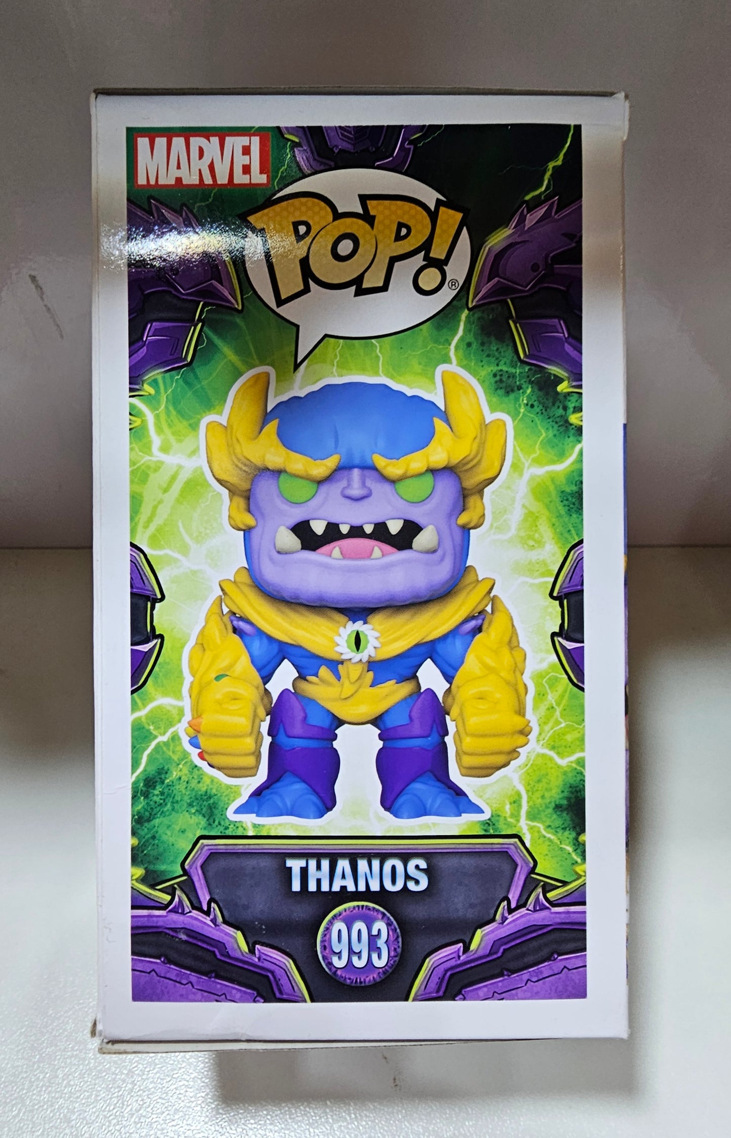 Funko Pop Marvel Avengers Thanos 993  (La Caja puede no estar perfecta ver fotos)