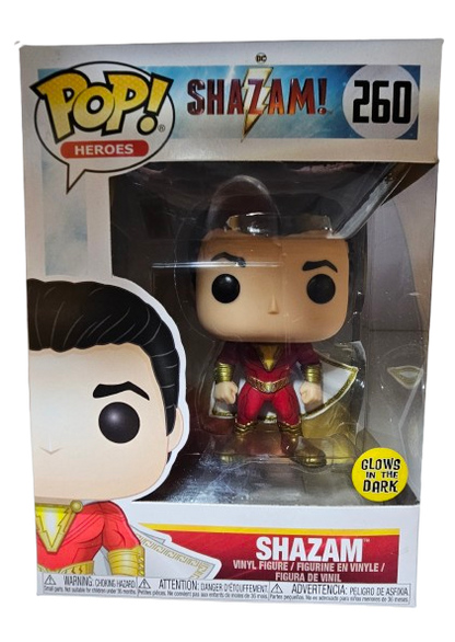 Funko Pop DC Comics Shazam 250  (La Caja puede no estar perfecta ver fotos)