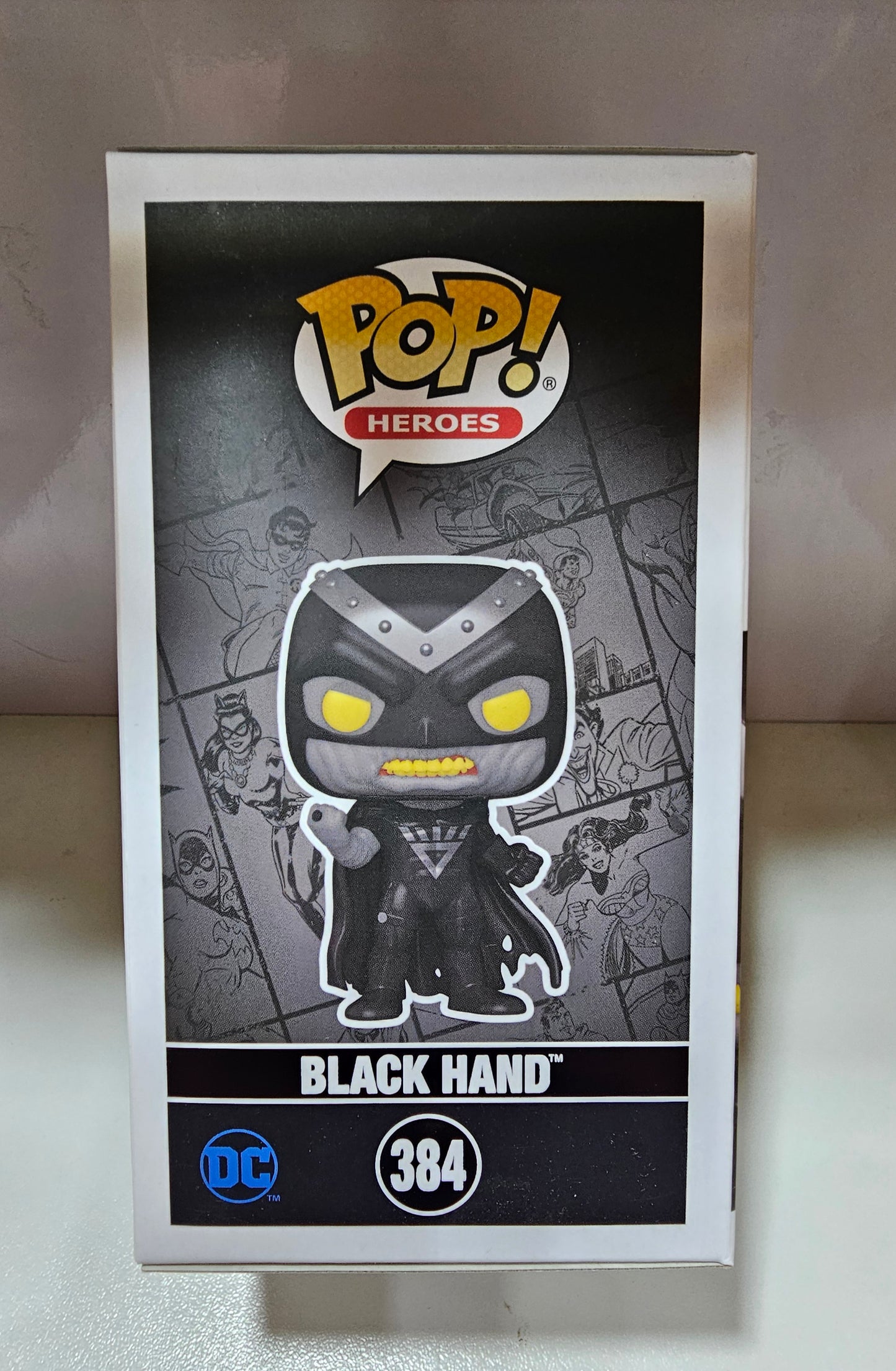 Funko Pop DC Comics Black Hand 384  (La Caja puede no estar perfecta ver fotos)