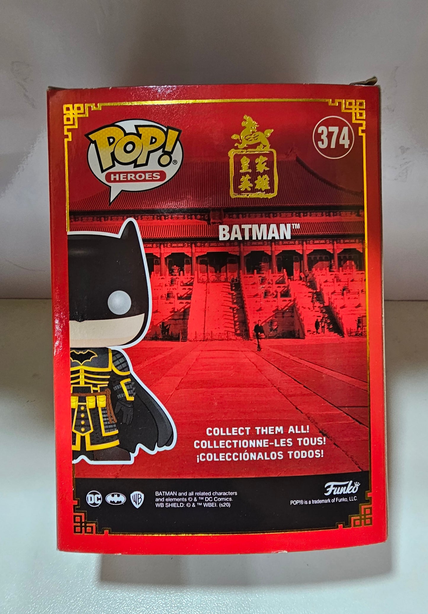 Funko Pop DC Comics Batman 374  (La Caja puede no estar perfecta ver fotos)