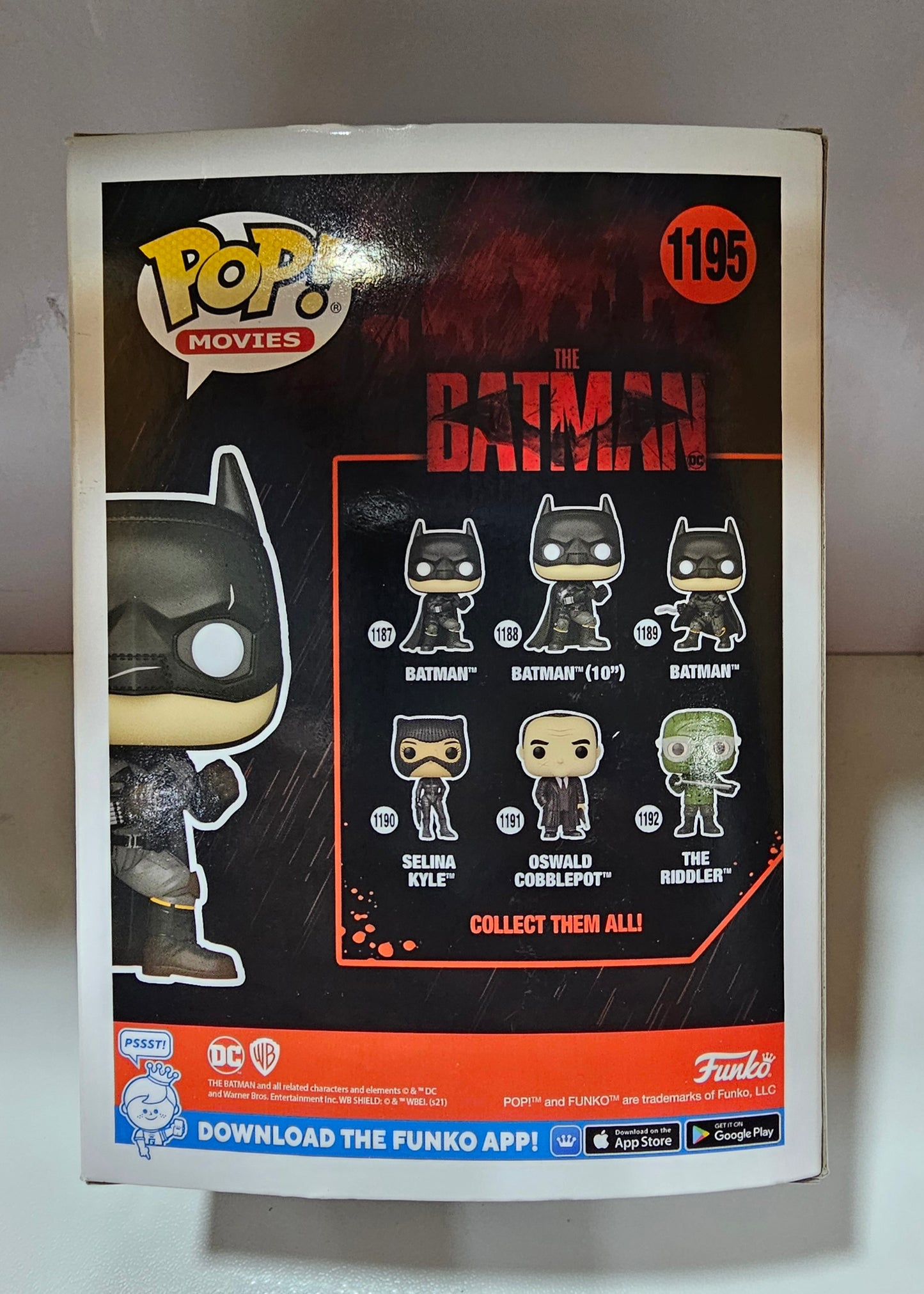 Funko Pop DC Comics Batman 1195  (La Caja puede no estar perfecta ver fotos)