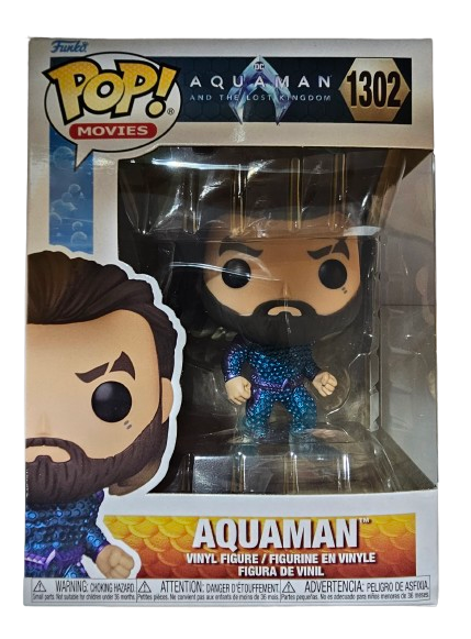 Funko Pop DC Comics Aquaman 1302  (La Caja puede no estar perfecta ver fotos)