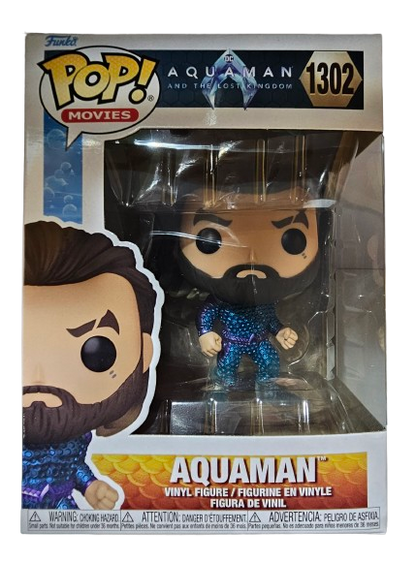 Funko Pop DC Comics Aquaman 1302  (La Caja puede no estar perfecta ver fotos)