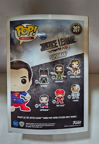 Funko Pop DC Comics Superman 207 Justice League (La Caja puede no estar perfecta ver fotos)