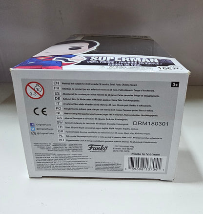 Funko Pop DC Comics Superman 207 Justice League (La Caja puede no estar perfecta ver fotos)