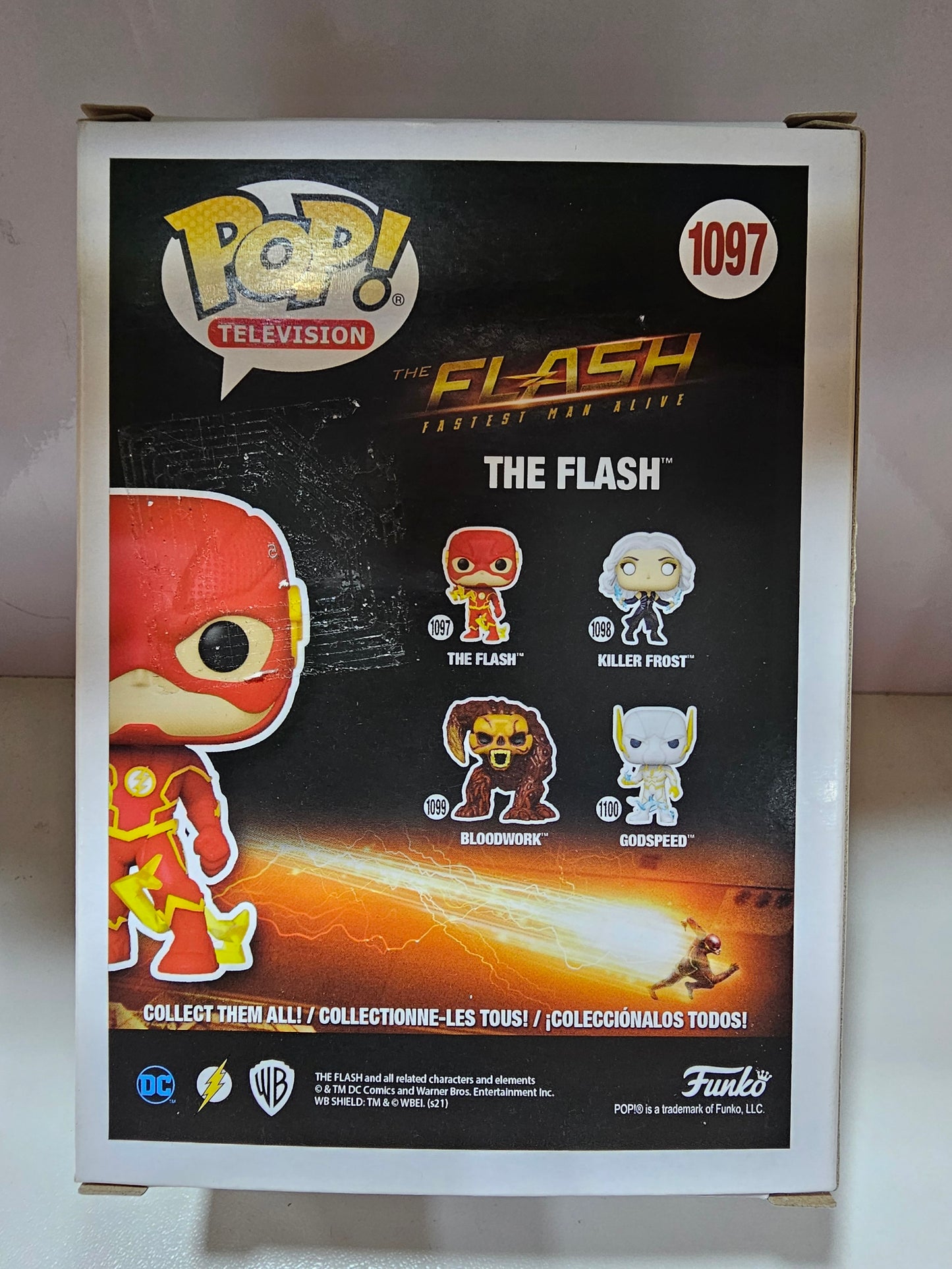 Funko Pop DC Comics The Flash 1097 (La Caja puede no estar perfecta ver fotos)