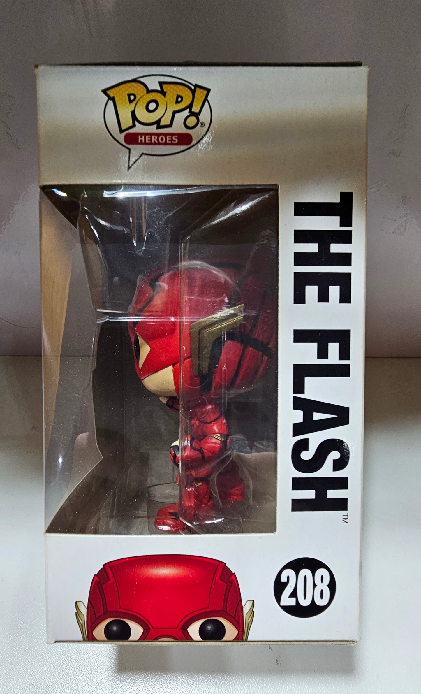 Funko Pop DC Comics The Flash 208 Justice League (La Caja puede no estar perfecta ver fotos)