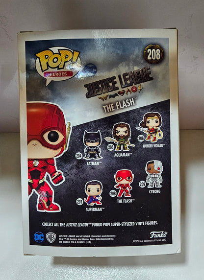 Funko Pop DC Comics The Flash 208 Justice League (La Caja puede no estar perfecta ver fotos)