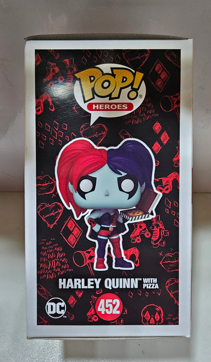 Funko Pop DC Comics Harley Quinn Con Pizza 452 (La Caja puede no estar perfecta ver fotos)